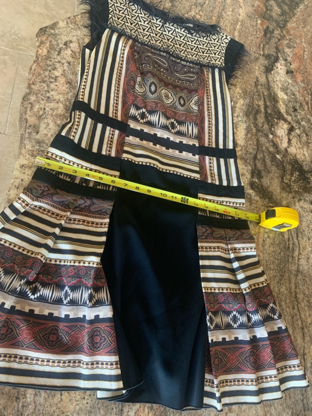 Etro Spa Via Spartaco Paisley Kaleidoscope Dress (NWT $2058) - Picture 12 of 15